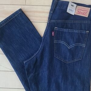 Levi's Women's Dark Blue Straight Jeans